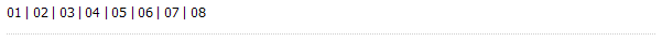 FLAT ListLayout bar separator